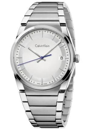 Calvin Klein - Step orologio uomo argento K6K31146