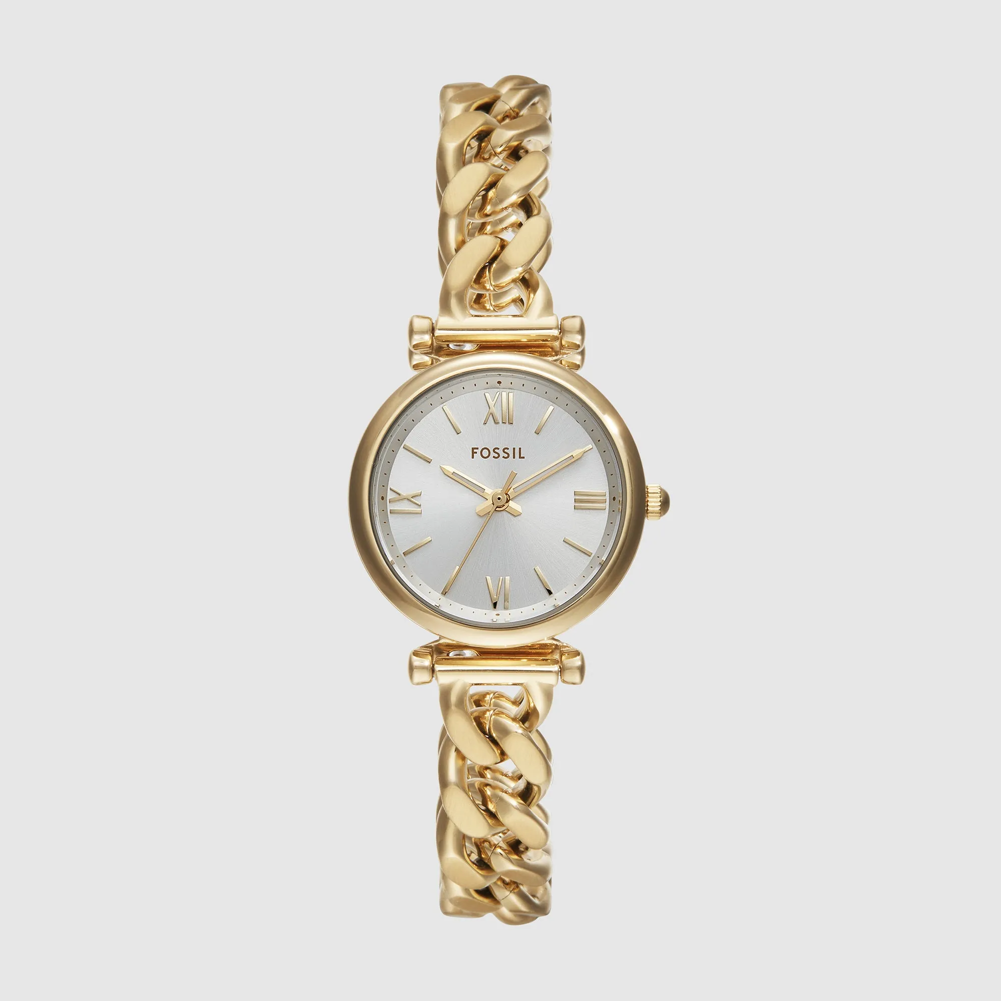 Carlie Women Quartz Silver Dial Analog Stainless Steel Watch ES5329