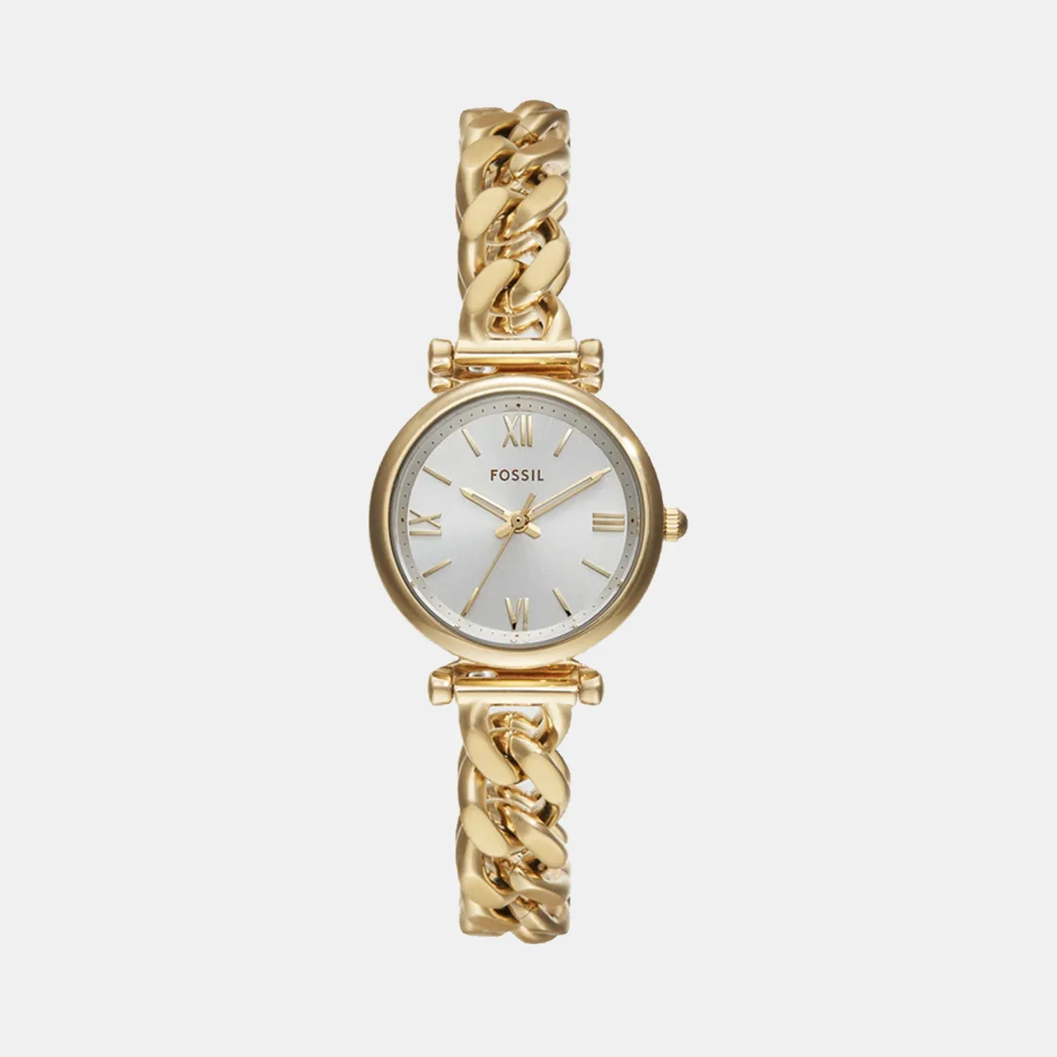 Carlie Women Quartz Silver Dial Analog Stainless Steel Watch ES5329