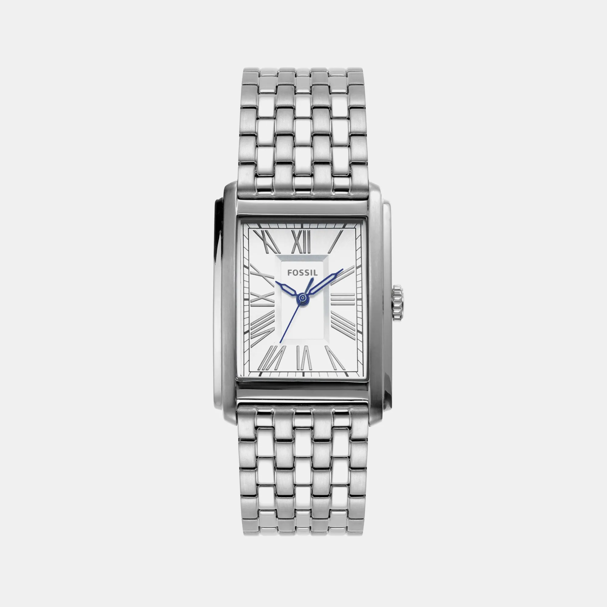 Carraway Men Quartz Silver Dial Analog Stainless Steel Watch FS6008