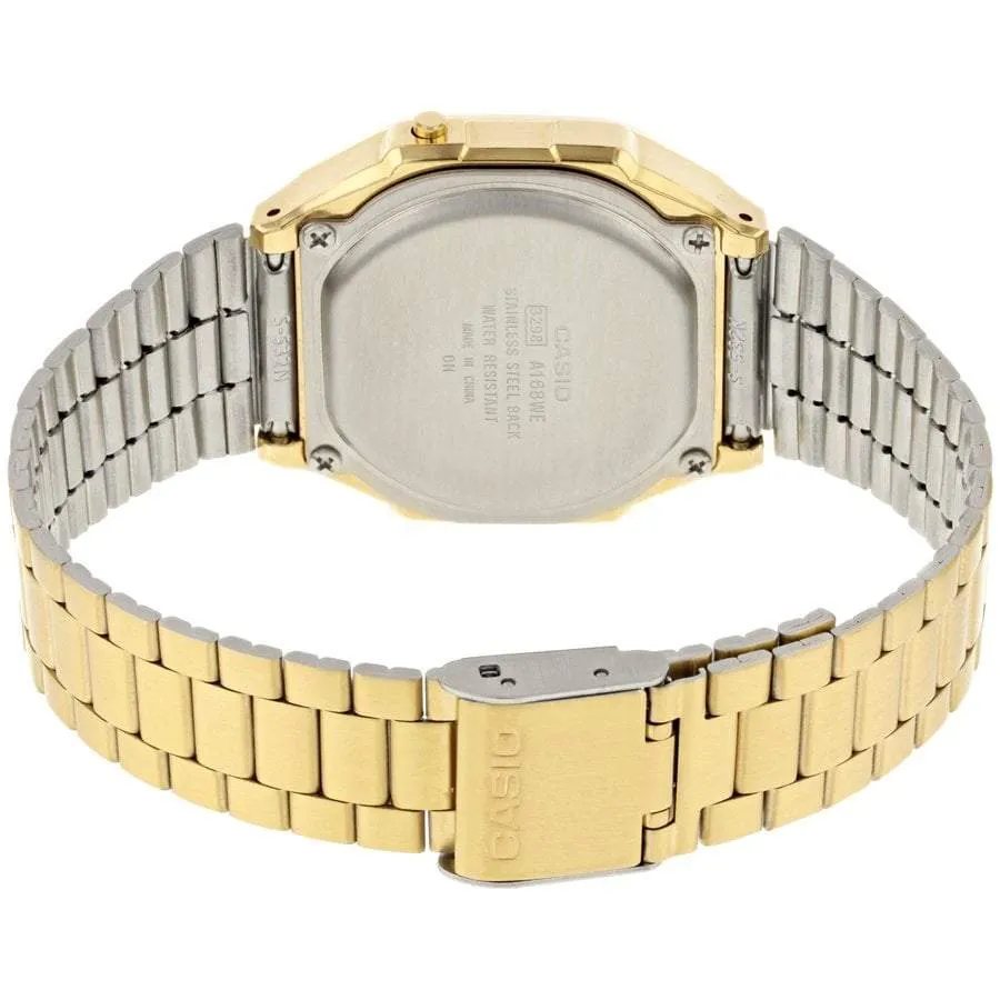 Casio A168WEGM-9DF Gold Stainless Watch for Men and Women