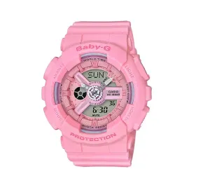 Casio Baby-g BA-110-4A1 Digital Analog Rubber Strap Watch For Women