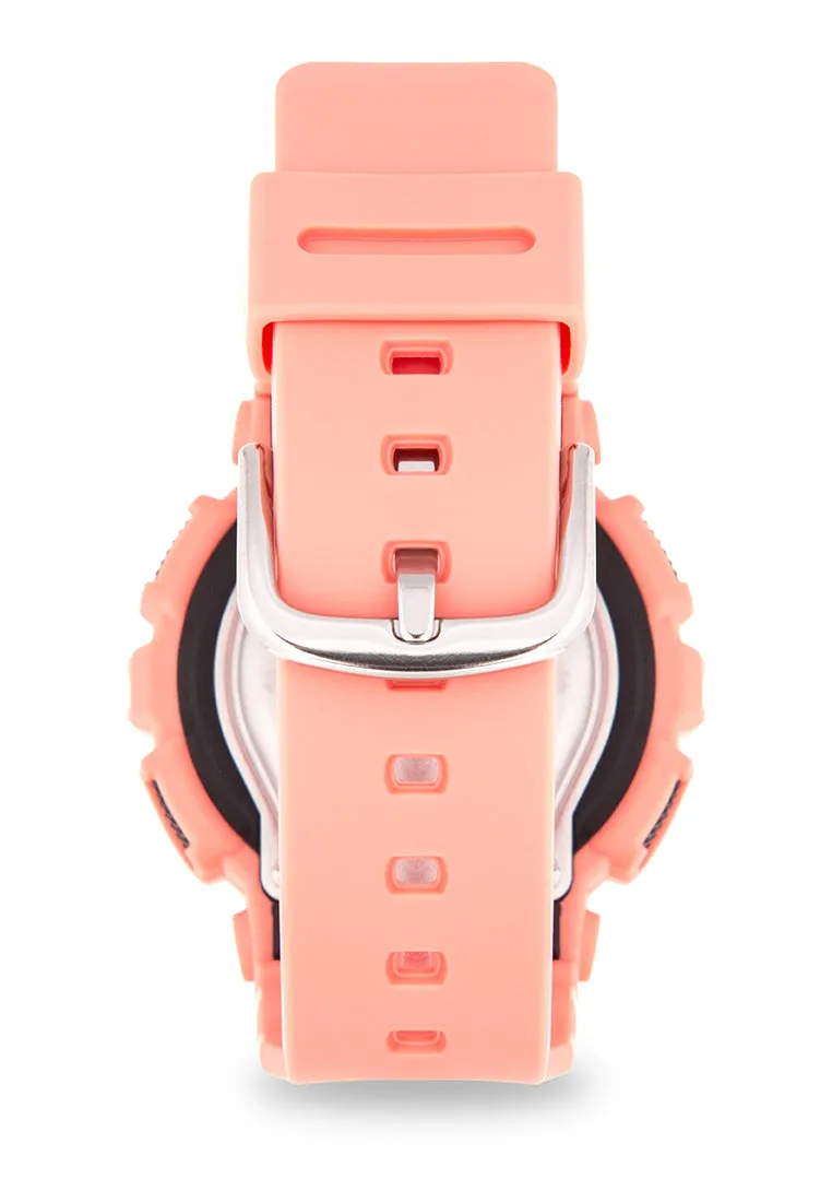 Casio Baby-g BA-111-4A2 Digital Analog Rubber Strap Watch For Women
