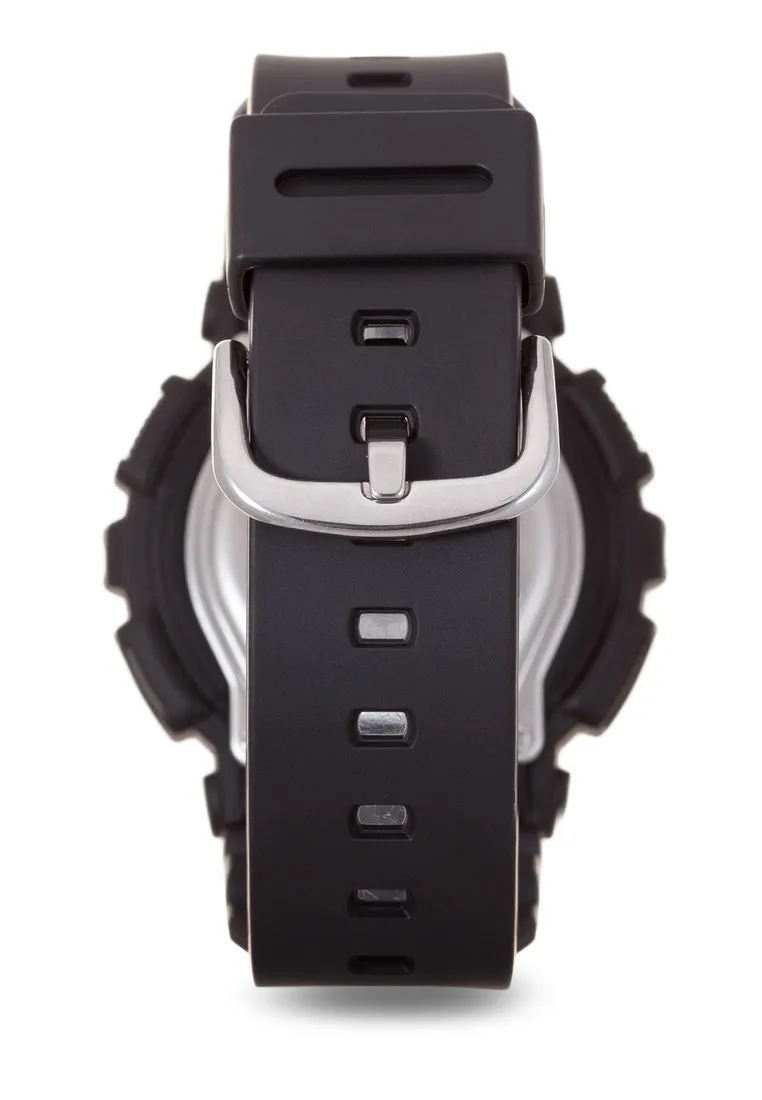 Casio Baby-g BA-120-1BDR Digital Analog Rubber Strap Watch For Women