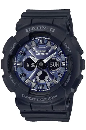 Casio Baby-g BA-130-1A2 Digital Analog Rubber Strap Watch For Women
