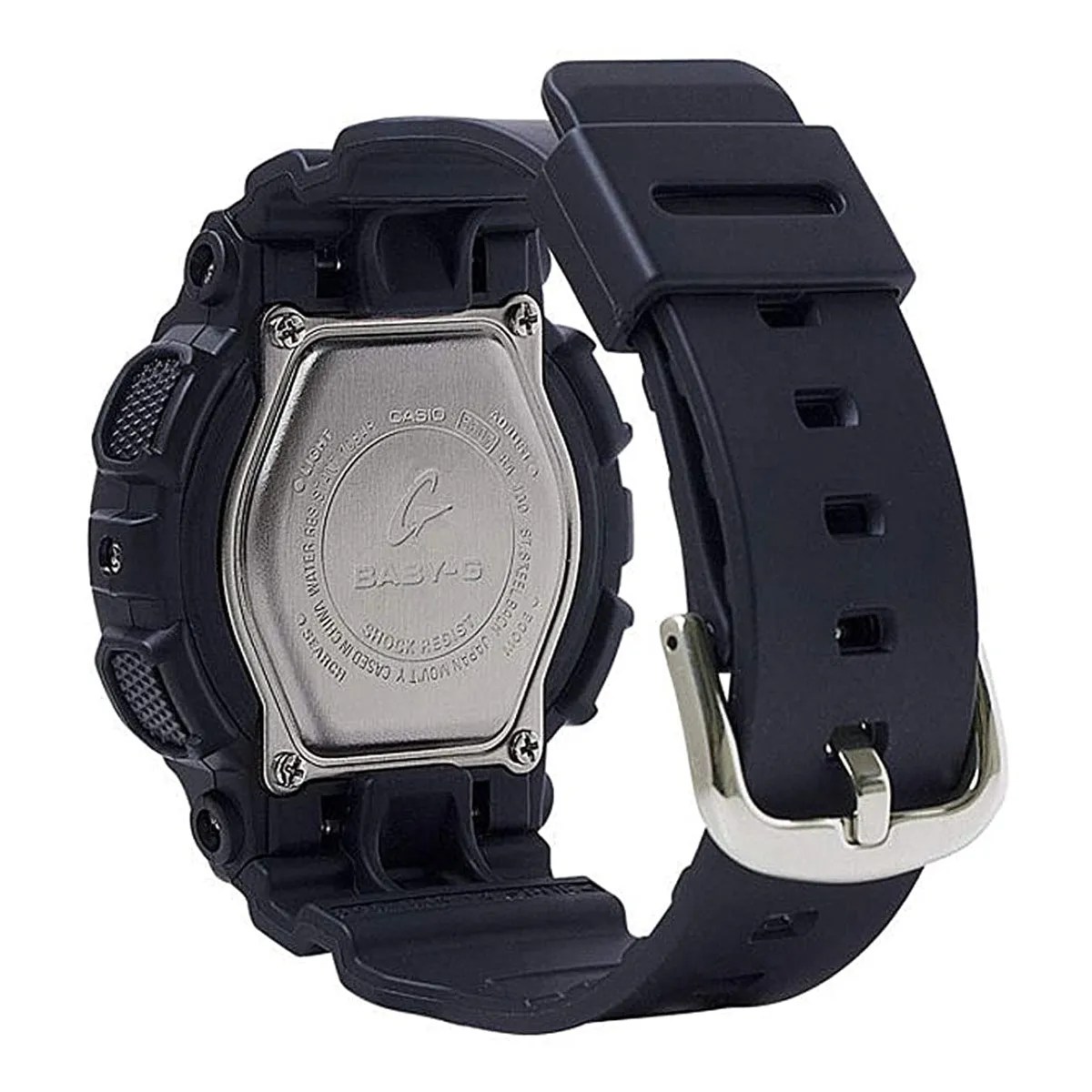 Casio Baby-g BA-130-1A2 Digital Analog Rubber Strap Watch For Women