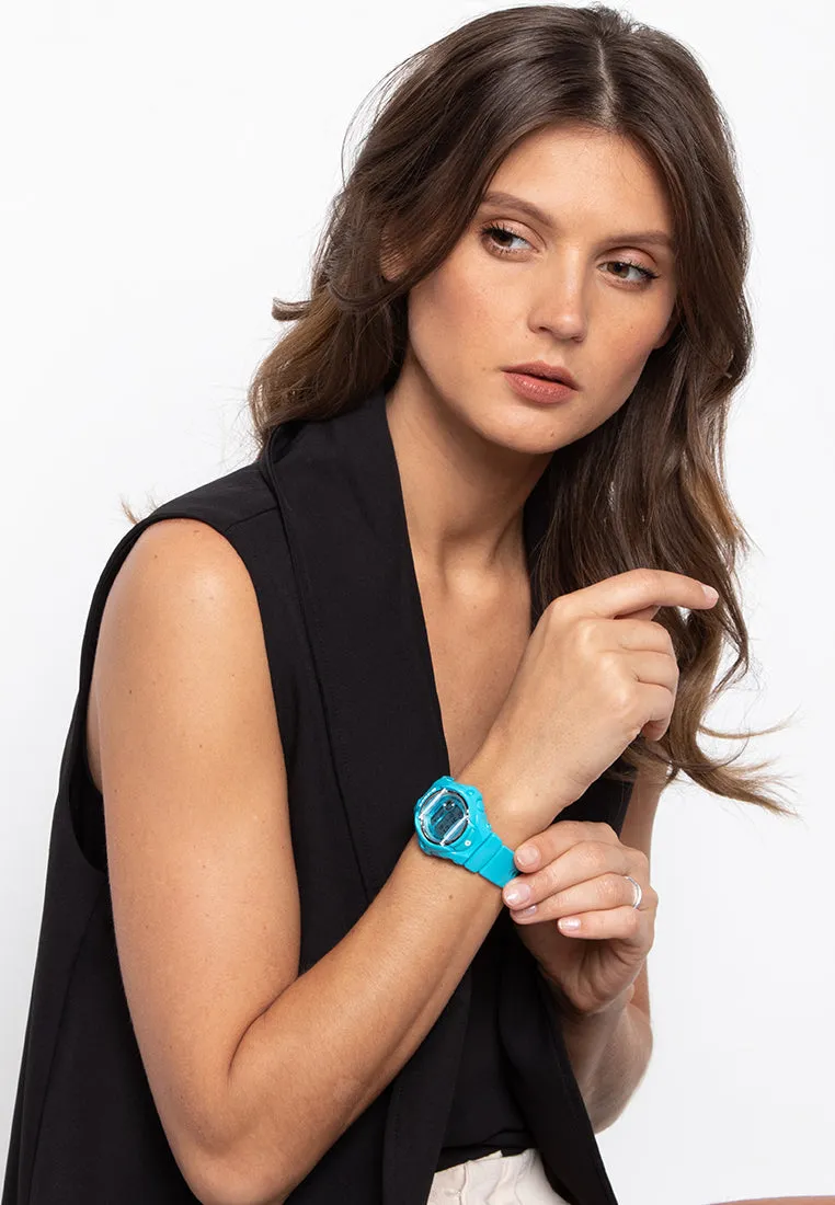 Casio Baby-g BG-169R-2B Digital Rubber Strap Watch For Women