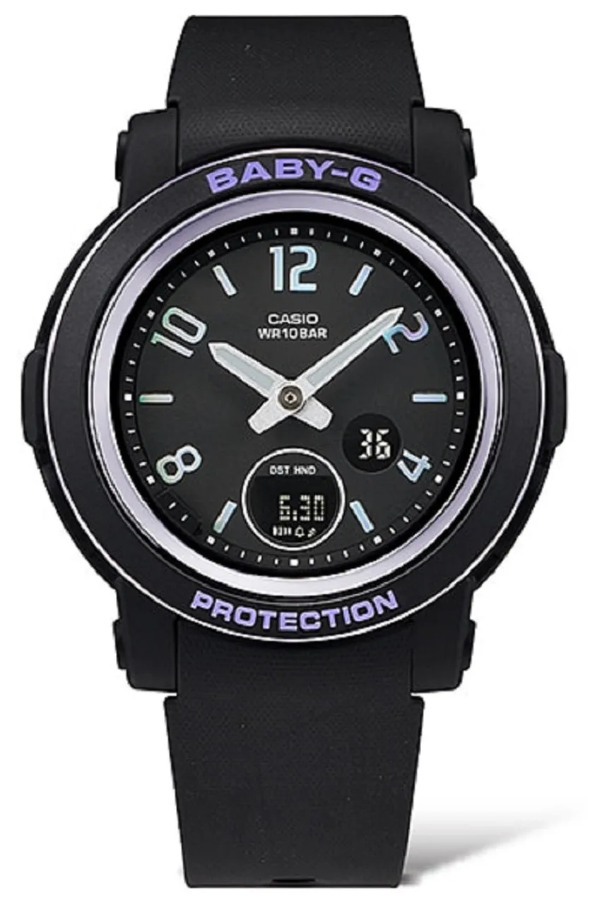 Casio Baby-g BGA-290DR-1A Digital Analog Rubber Strap Watch For Women
