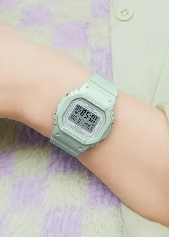 CASIO BABY-G DIGITAL SPRING COLOURS PASTEL GREEN BGD565SC-3D