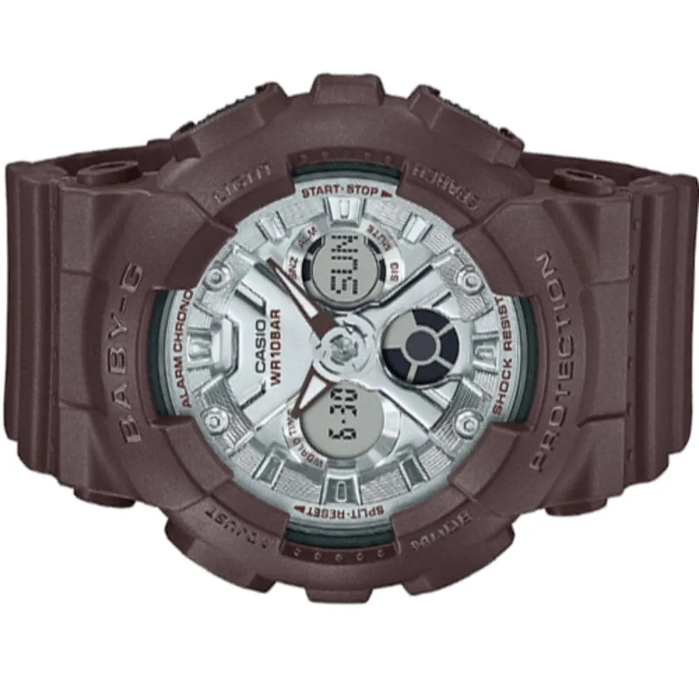 Casio Baby-G Standard Analog-Digital Brown Watch BA-130SW-5ADR