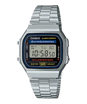 Casio Classic Digital Stainless Steel Watch A168WA-1