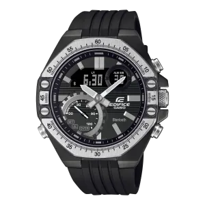 Casio Edifice Automotive Toolkit Inspired Design Series Black Resin Band Watch ECB10TP-1A