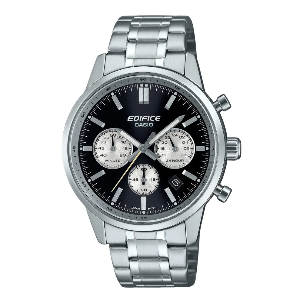 Casio Edifice Chronograph Stainless Steel Strap Men Watch EFR-575D-1ADF-P