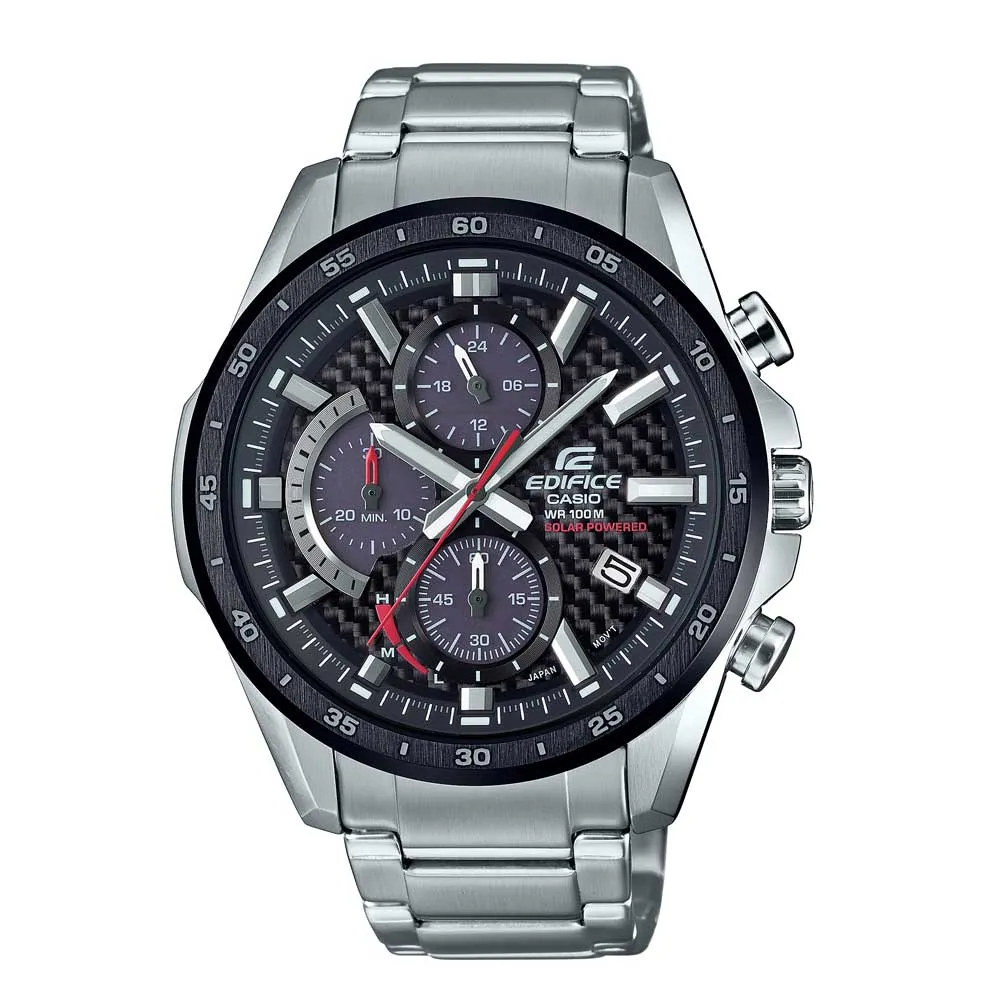 CASIO EDIFICE EQS-900DB-1AVUDF CHRONOGRAPH SILVER STAINLESS STEEL MEN'S WATCH