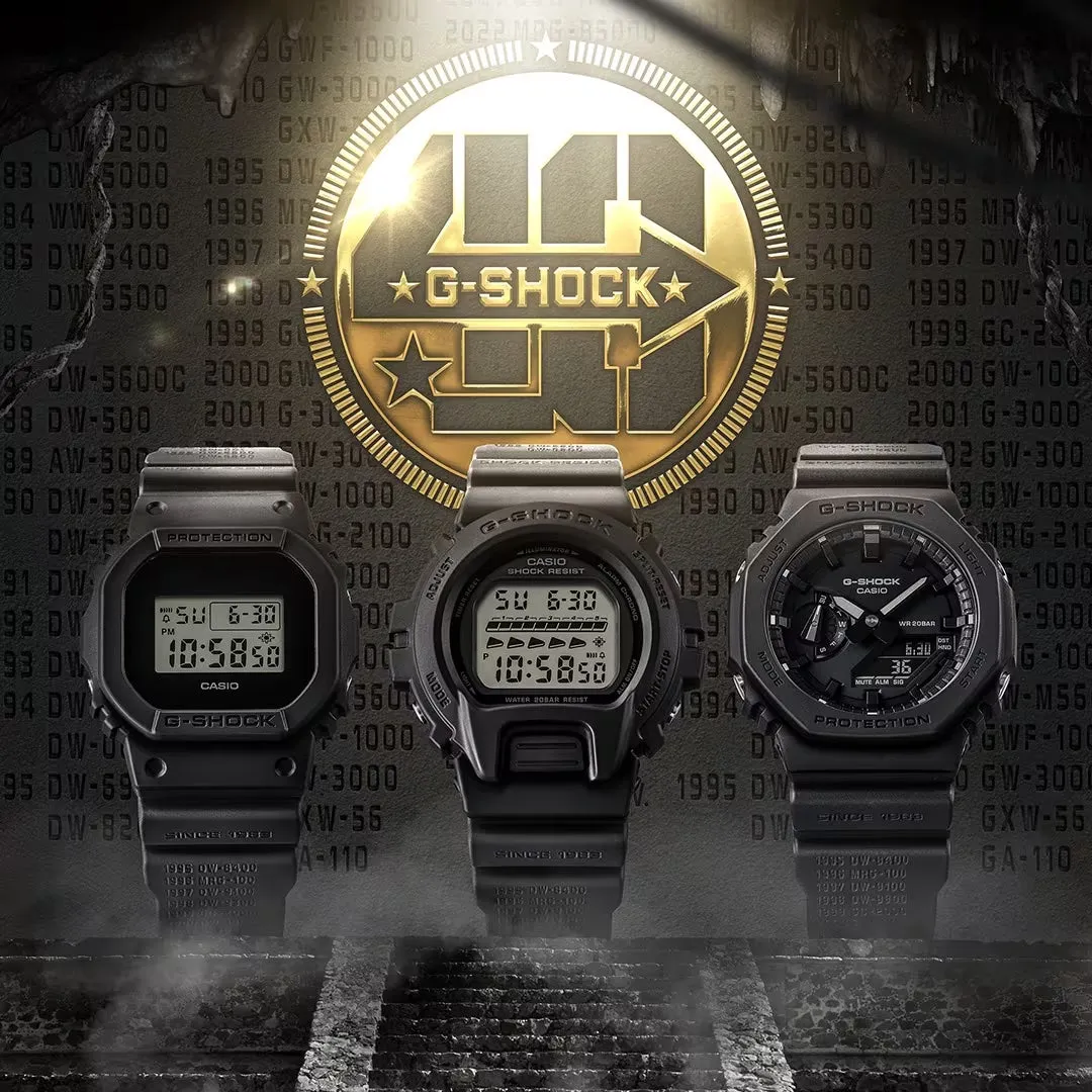Casio G-Shock 40th Anniversary Limited Edition Series - Black Mens Watch DWE5657RE-1
