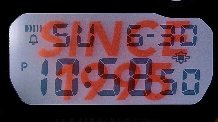 Casio G-Shock 6900 LINE 30TH ANNIVERSARY Red Digital Mens Watch DW6900TR-4