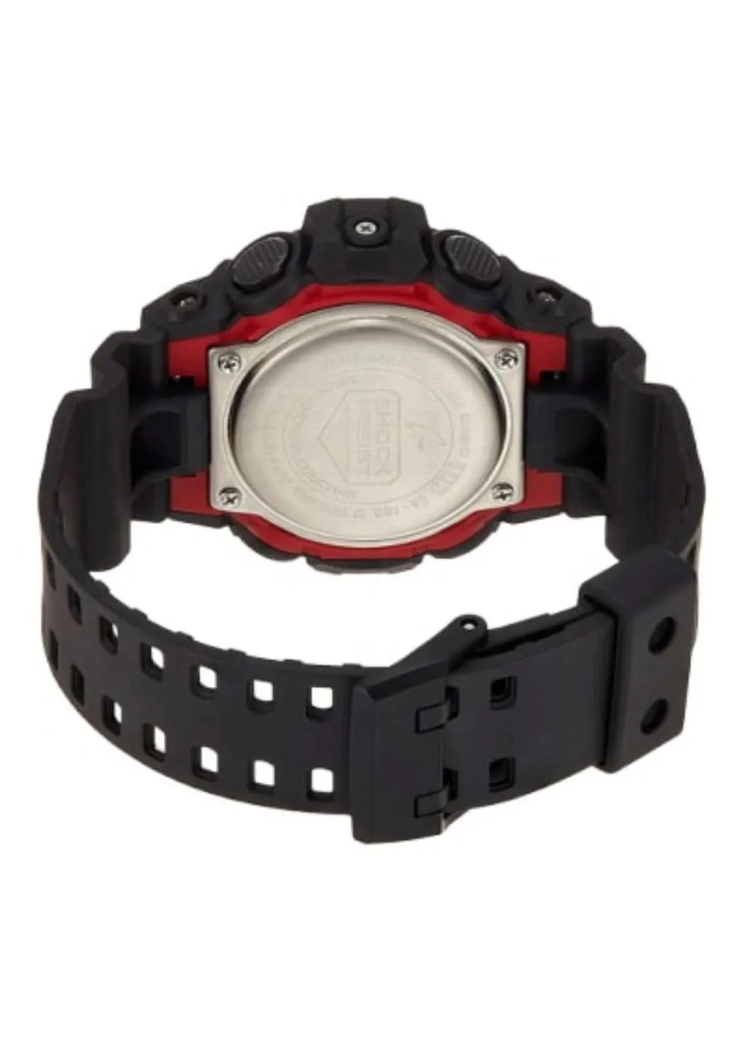 CASIO G-SHOCK ANALOGUE / DIGITAL BLACK RESIN BAND GA700-1A
