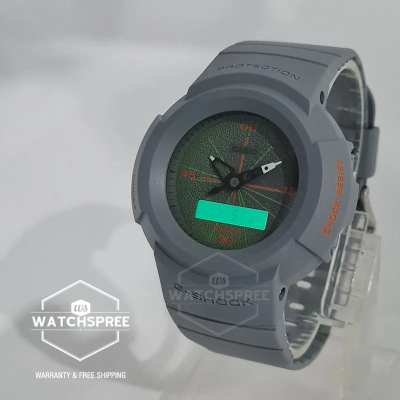 Casio G-Shock AW-500 Lineup Music Night Tokyo Series Light Grey Resin Band Watch AW500MNT-8A AW-500MNT-8A