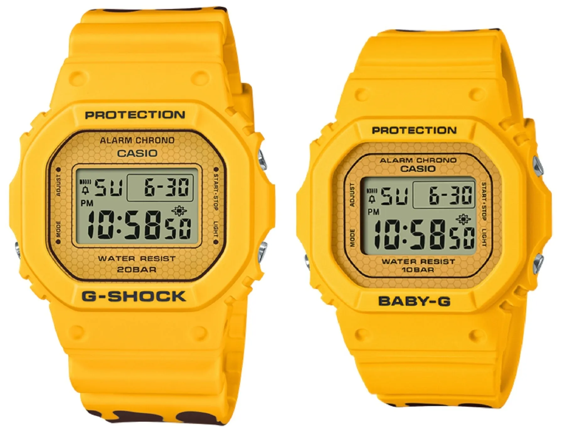 Casio G-Shock Baby-G Couple Watch SLV-22B-9DR Digital Rubber Strap Watch