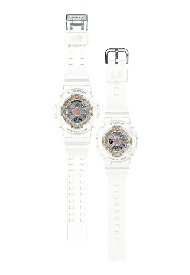 Casio G-shock Baby-g Pair LOV-24A-7A Digital Analog Rubber Strap Couple Watch