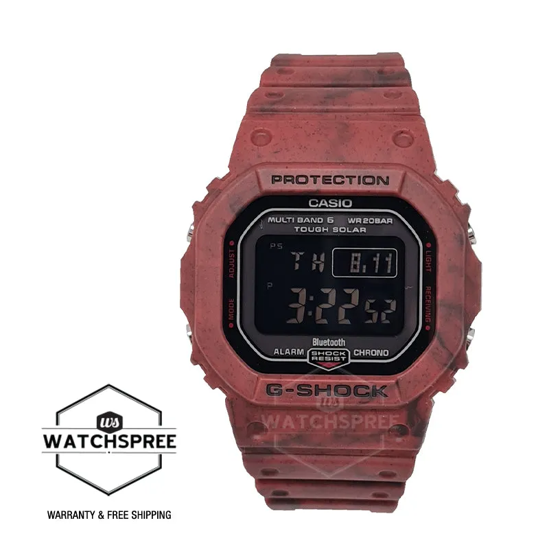 Casio G-Shock Bluetooth Multi Band 6 Tough Solar GW-B5600 Lineup Resin Band Watch GWB5600SL-4D GW-B5600SL-4D GW-B5600SL-4