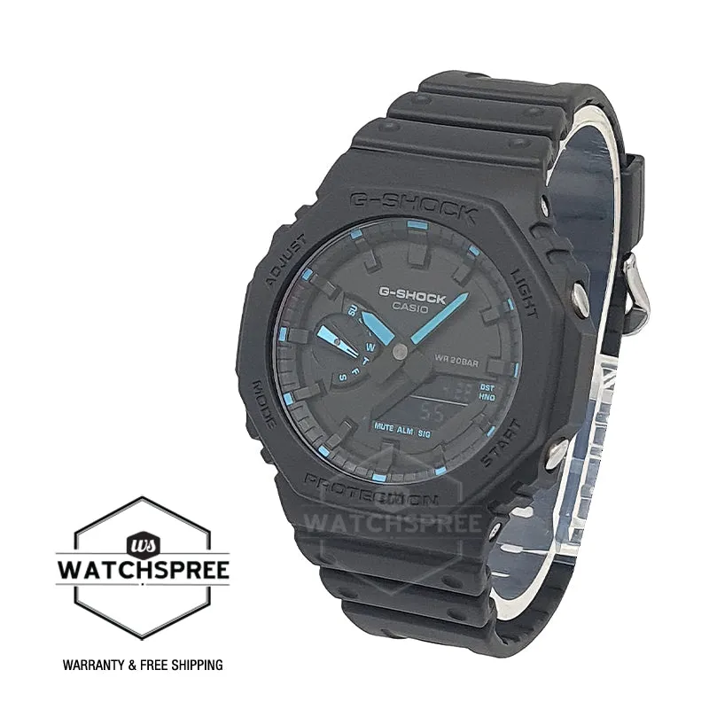 Casio G-Shock Carbon Core Guard Structure Black Resin Band Watch GA2100-1A2 GA-2100-1A2