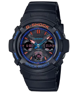 Casio G-Shock City Camouflage Series AWR-M100 Lineup Black Resin Band Watch AWRM100SCT-1A AWR-M100SCT-1A
