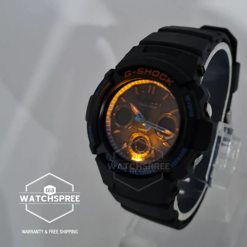 Casio G-Shock City Camouflage Series AWR-M100 Lineup Black Resin Band Watch AWRM100SCT-1A AWR-M100SCT-1A
