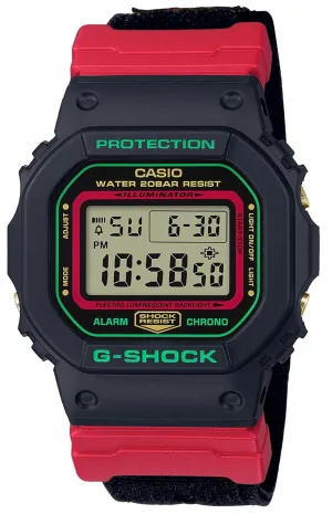 Casio G-shock DW-5600THC-1 Digital Nylon Strap Watch For Men
