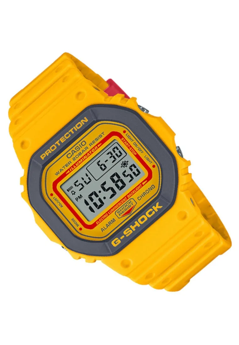 Casio G-shock DW-5610Y-9DR Digital Rubber Strap Watch For Men