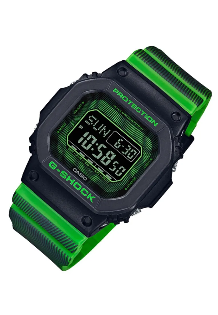 Casio G-shock DW-D5600TD-3DR Digital Rubber Strap Watch For Men