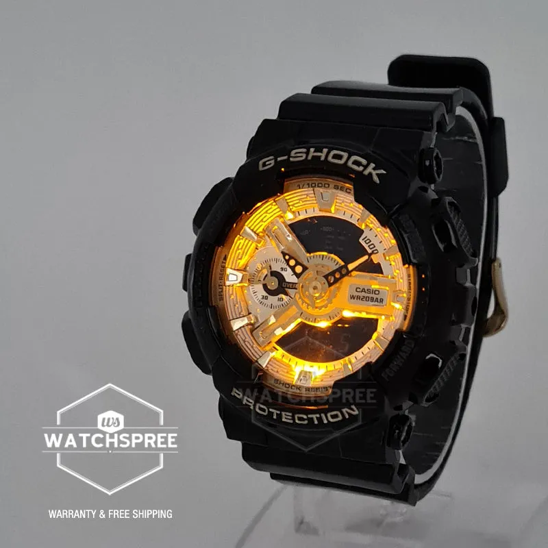 Casio G-Shock for Ladies' Black Resin Band Watch GMAS110GB-1A GMA-S110GB-1A