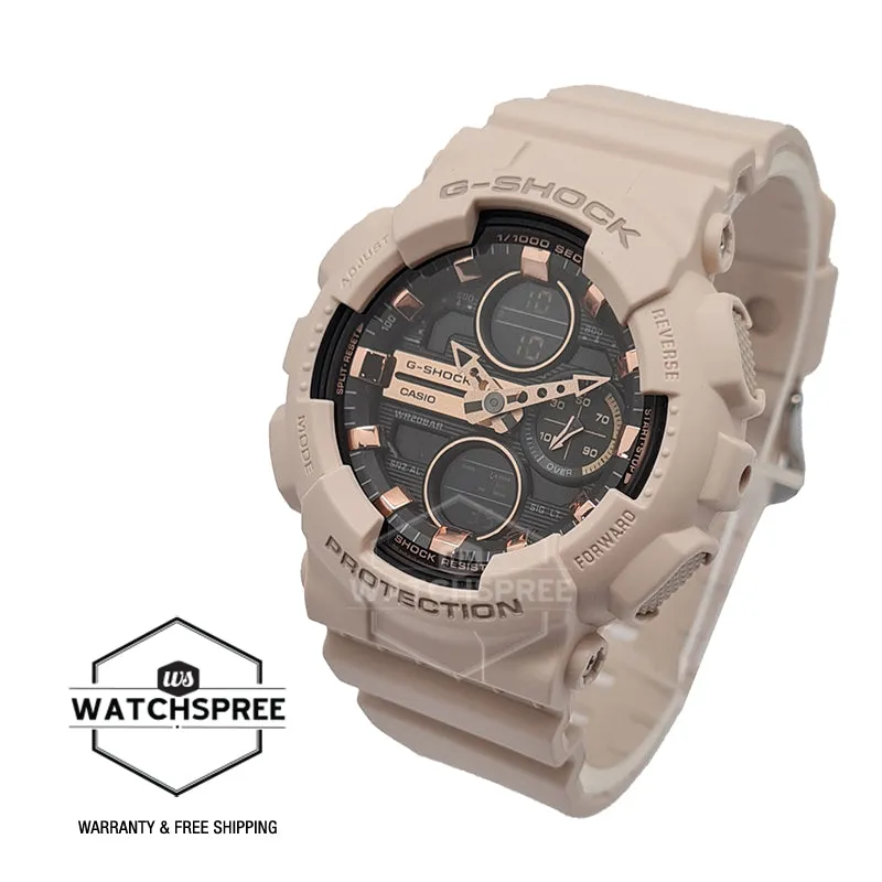 Casio G-Shock for Ladies' GMA-S140 Lineup Pink Resin Band Watch GMAS140M-4A GMA-S140M-4A