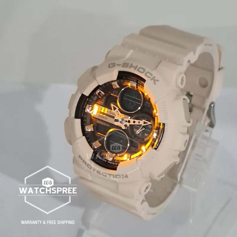 Casio G-Shock for Ladies' GMA-S140 Lineup Pink Resin Band Watch GMAS140M-4A GMA-S140M-4A