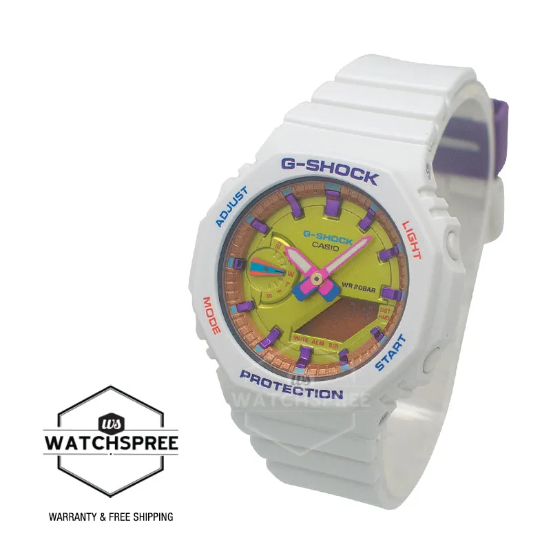 Casio G-Shock for Ladies' GMA-S2100 Lineup Carbon Core Guard Structure Summer Series Watch GMAS2100BS-7A GMA-S2100BS-7A