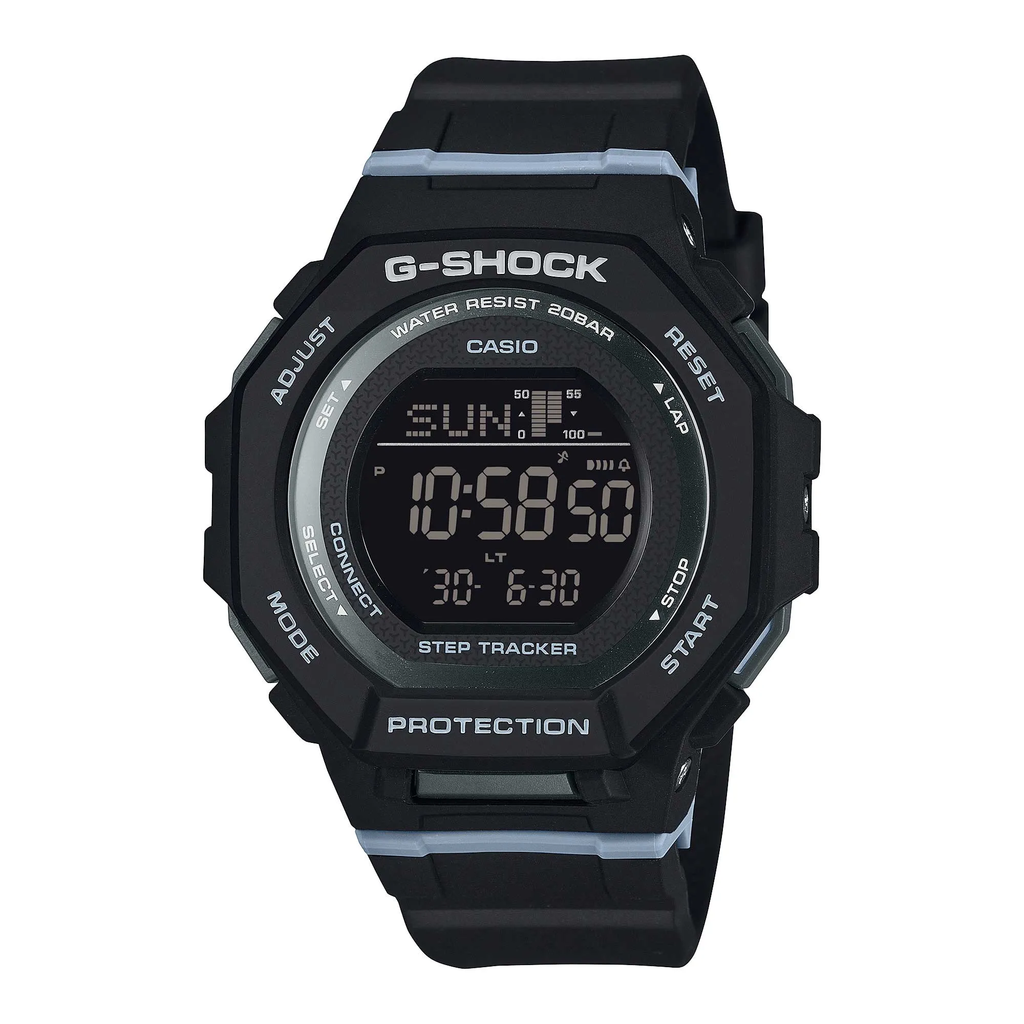 Casio G-Shock for Ladies' GMD-B300 Lineup G-SQUAD Bluetooth?? Dual Time Watch GMDB300-1D GMD-B300-1D GMD-B300-1