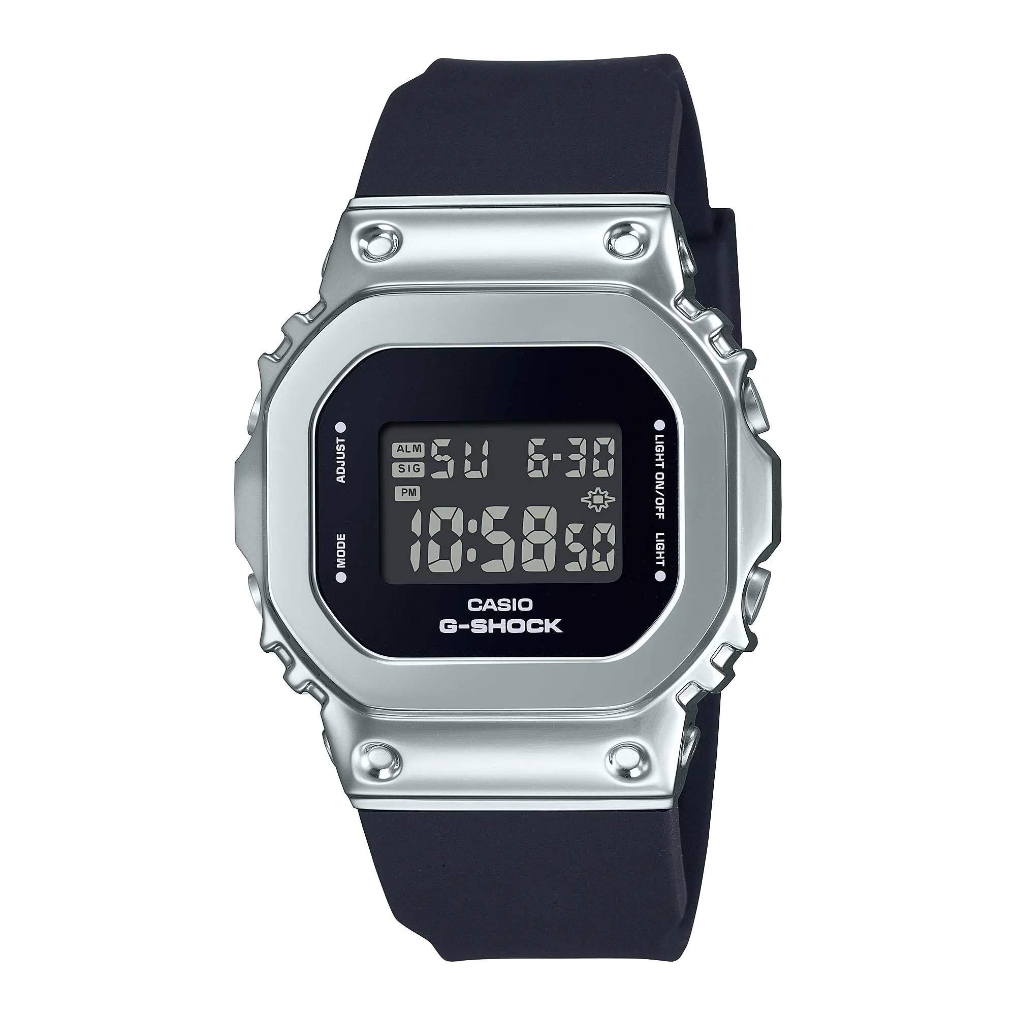 Casio G-Shock for Ladies' Metal-Clad Bio-Based Black Resin Band Watch GMS5600U-1D GMS-5600U-1D GMS-5600U-1