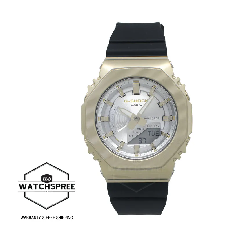 Casio G-Shock for Ladies' Metal-Clad Octagonal Watch GMS2100BC-1A GM-S2100BC-1A