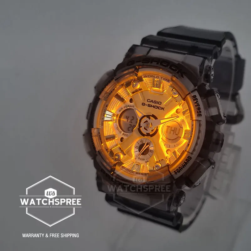 Casio G-Shock for Ladies' See-Through Subtle Grey Resin Band Watch GMAS110GS-8A GMA-S110GS-8A