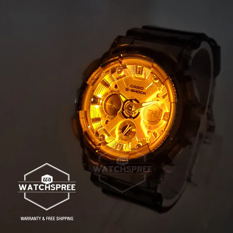 Casio G-Shock for Ladies' See-Through Subtle Grey Resin Band Watch GMAS120GS-8A GMA-S120GS-8A
