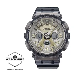 Casio G-Shock for Ladies' See-Through Subtle Grey Resin Band Watch GMAS120GS-8A GMA-S120GS-8A