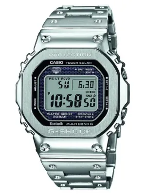 Casio G-Shock FULL METAL 5000 Silver Mens Watch GMWB5000D-1