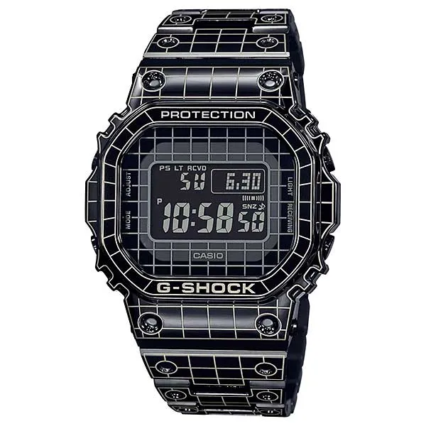 Casio G-Shock Full Metal Case Bluetooth Multi-Band 6 Tough Solar Tunnel Design Watch GMWB5000CS-1D GMW-B5000CS-1D GMW-B5000CS-1
