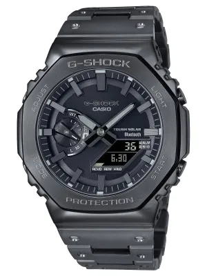 Casio G-Shock Full Metal Solar/Bluetooth Mens All Black Watch GMB2100BD-1A