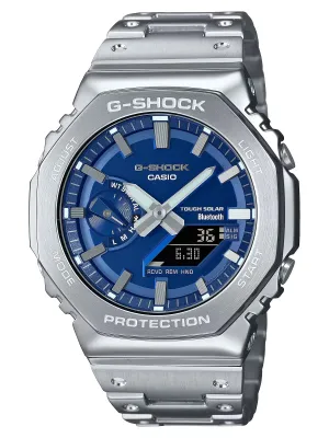 Casio G-Shock Full Metal Solar/Bluetooth Mens Navy Watch GMB2100AD-2A