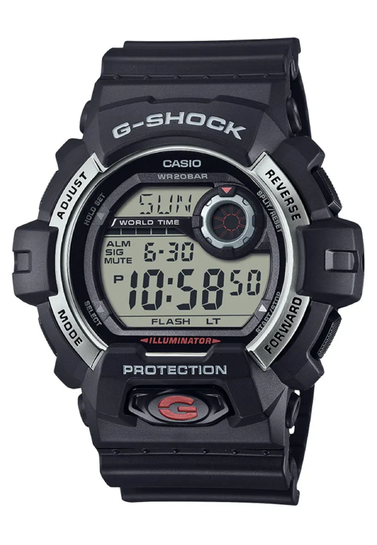 Casio G-shock G-8900S-1DR Digital Rubber Strap Watch for Men