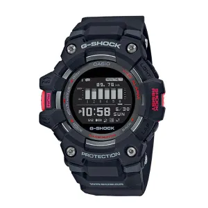 Casio G-Shock G-SQUAD Bluetooth Black Resin Band Watch GBD100-1D GBD-100-1