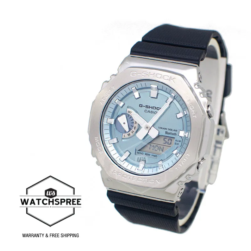 Casio G-Shock G-Steel GBM-2100 Lineup Bluetooth Tough Solar Bio-Based Watch GBM-2100A-1A2