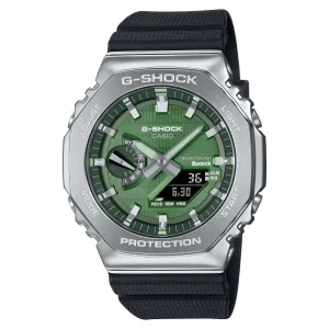 Casio G-Shock G-Steel GBM-2100 Lineup Bluetooth Tough Solar Bio-Based Watch GBM-2100A-1A3
