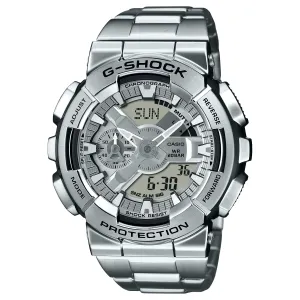 Casio G-Shock G-Steel GM-110 Lineup Stainless Steel Band Watch GM110D-8A GM-110D-8A